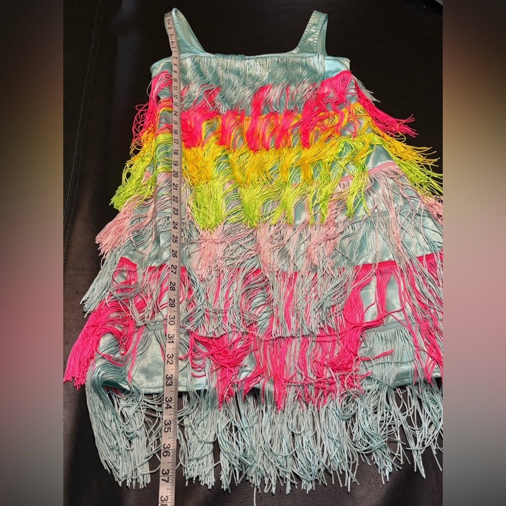 Colorful Fringe Women's Dress size S NWT - Picture 14 of 15